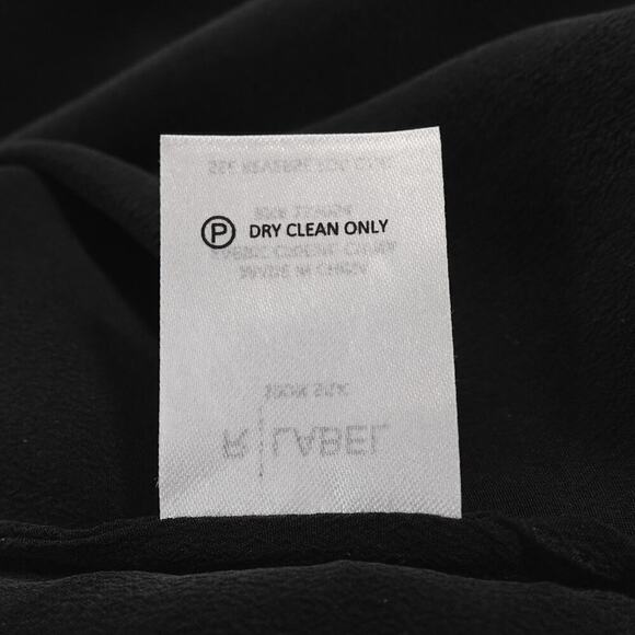 The Reset R-LABEL Silk Tank Top Womens Small Black Lagenlook Minimalist - Picture 10 of 13